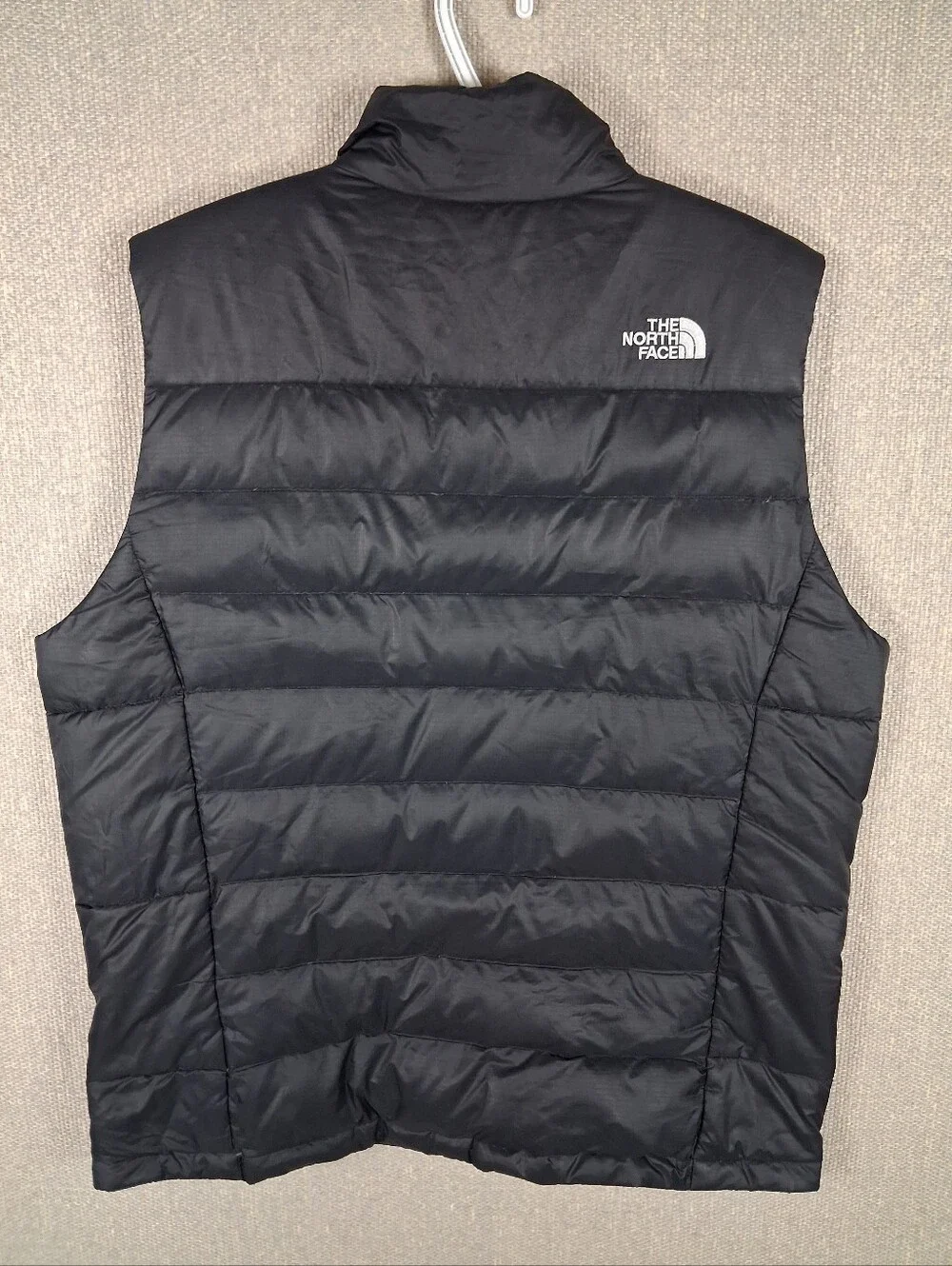 The North Face Aconcagua 2 Down Puffer Vest Mens Large Black 550-Fill Insulated